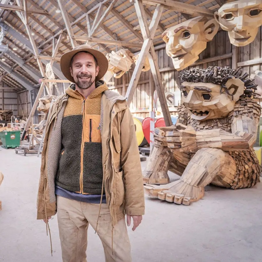 Artist Talk with Danish artist Thomas Dambo